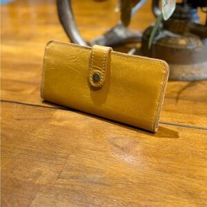 Portland Leather Mustard Wallet